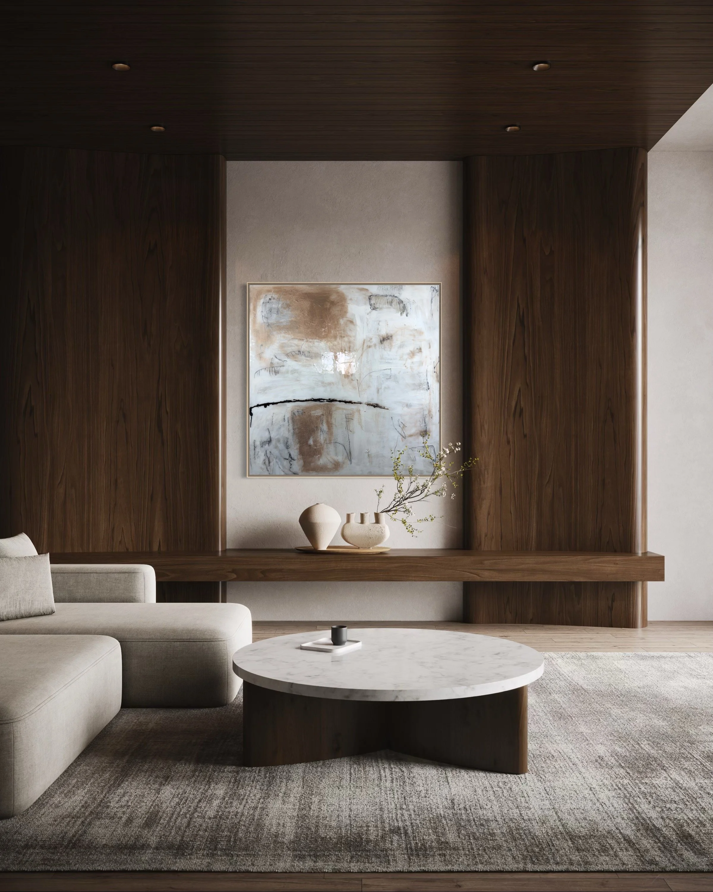 REVERIE — 50x50 Original Abstract Artwork by Paisley Lewis